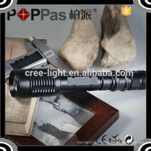Poppas V5-858 Durée 3hours Aluminium rechargeable 450lm Luminosité Long 18650 LED Torch Light